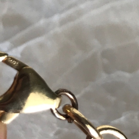 Devon Leigh choker Emerald stone 14k /20 - Picture 2 of 8